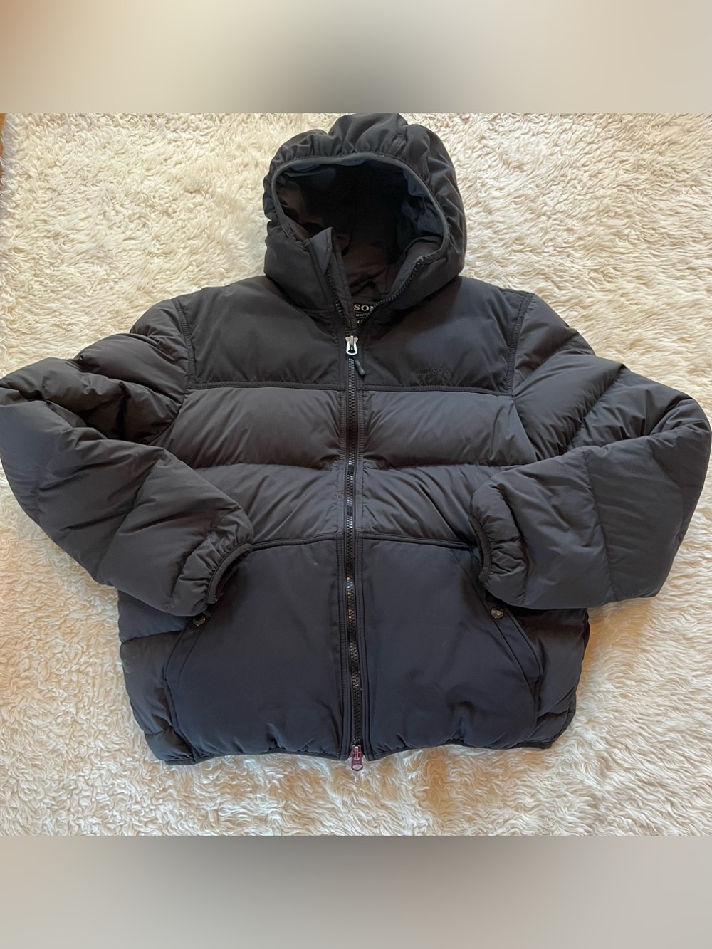 Filson Feather Weight Down Jacket Puff Two Tone Size L